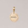 Charms medalla oro calada Mamá