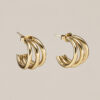 Pendientes Aro Olivia Triple