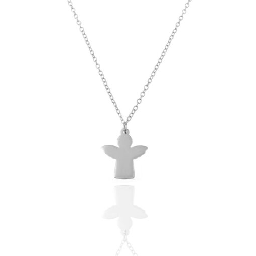 La cadena Ángel es el regalo perfecto para niños y niñas de comunión. Una cadena fina de oro o plata con un charm colgante en forma de ángel, un regalo especial y con mucho significado.