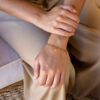 Pulsera Cartier personalizada con 1 inicial
