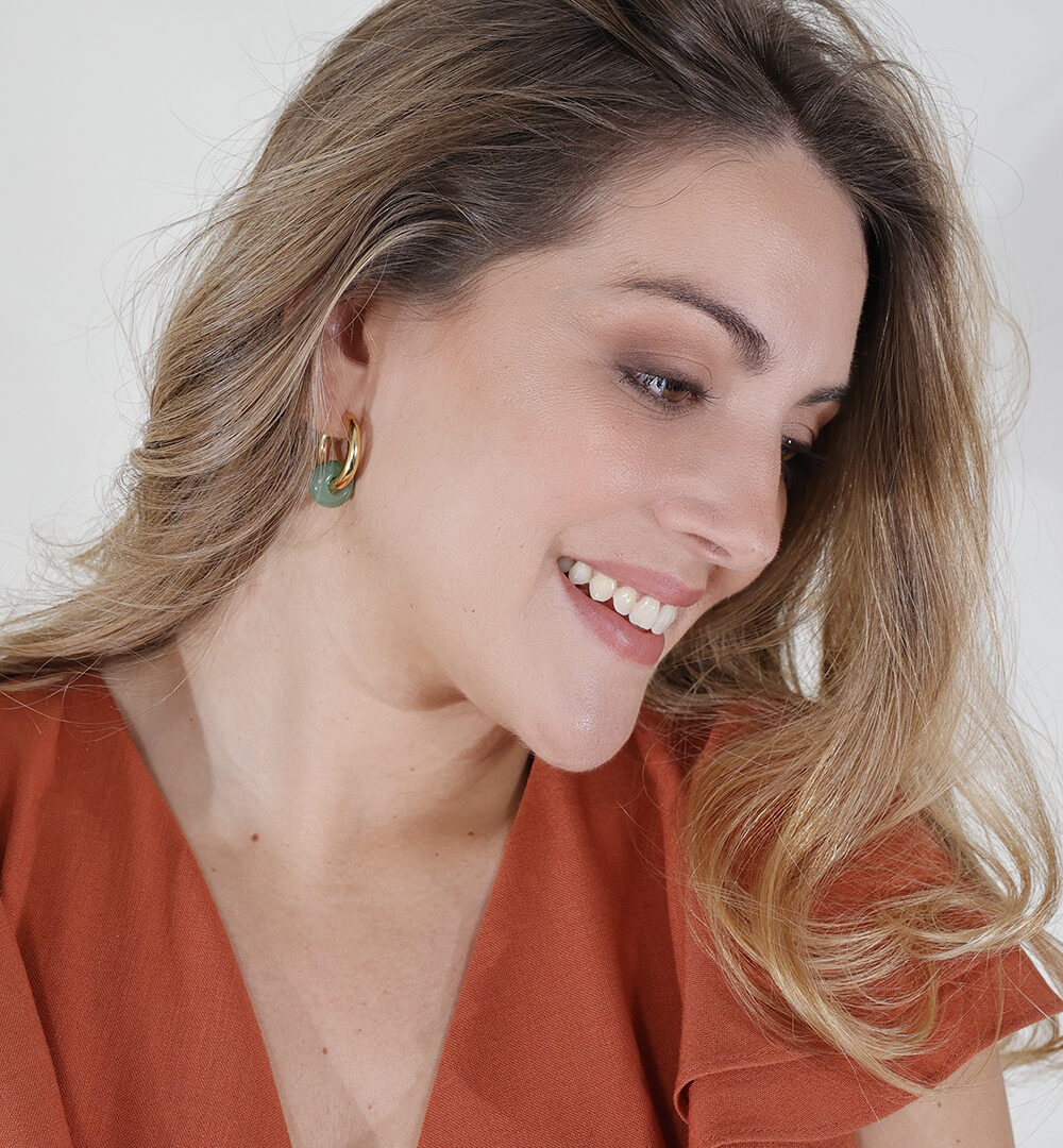 Pendientes aro sand