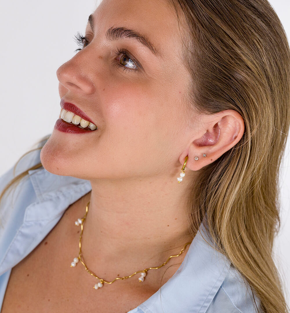 Pendientes aro Maldivas