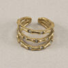 Anillo Bambú circonitas