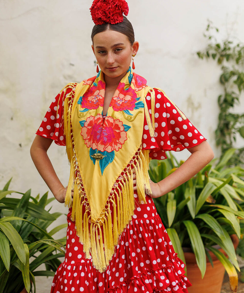 Mantoncillo Carmen amarillo