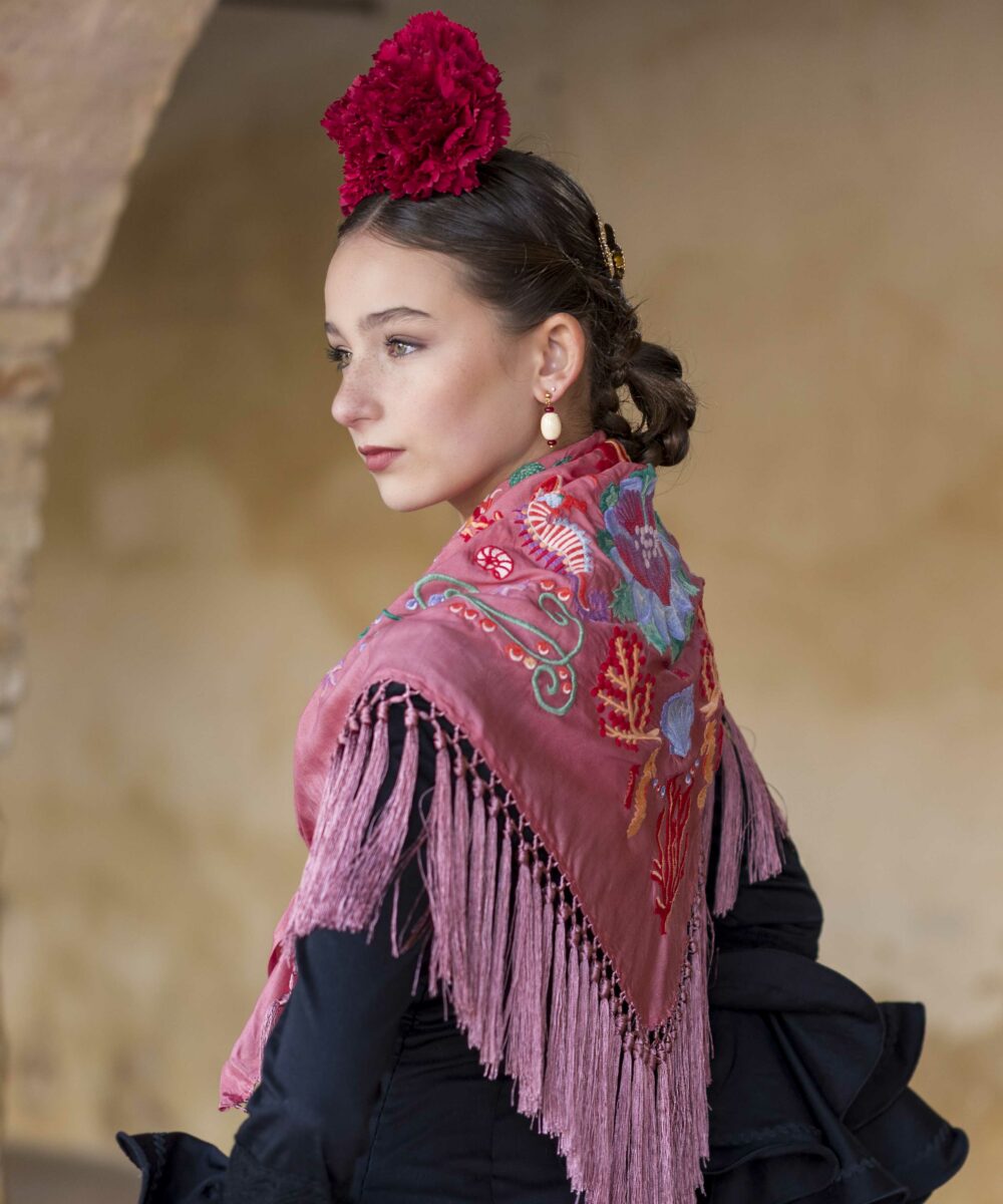 Mantoncillo Mar DW rosa antiguo
