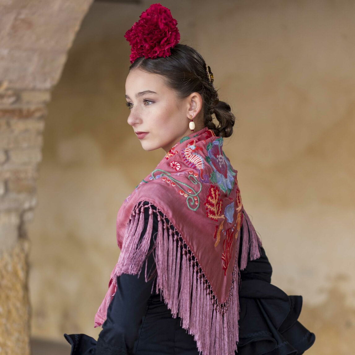 Mantoncillo Mar DW rosa antiguo
