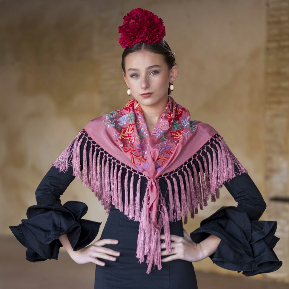 Mantoncillo Mar DW rosa antiguo