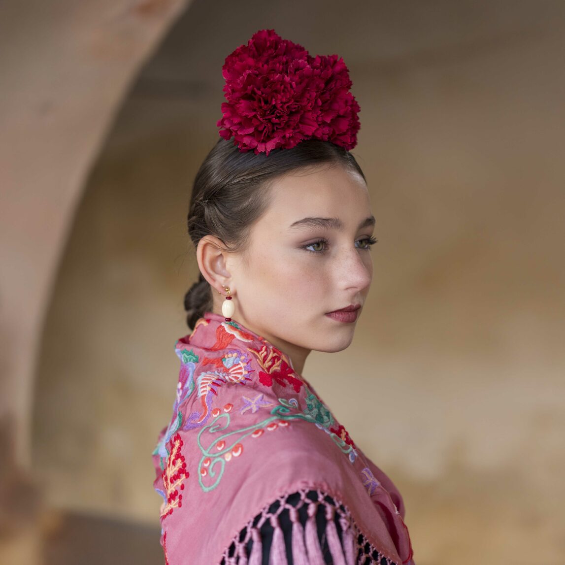 Mantoncillo Mar DW rosa antiguo