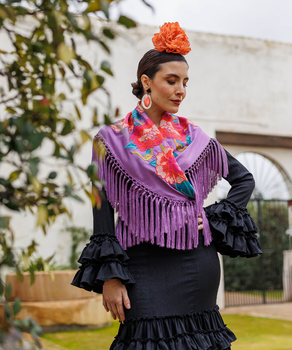 Mantoncillo Carmen malva