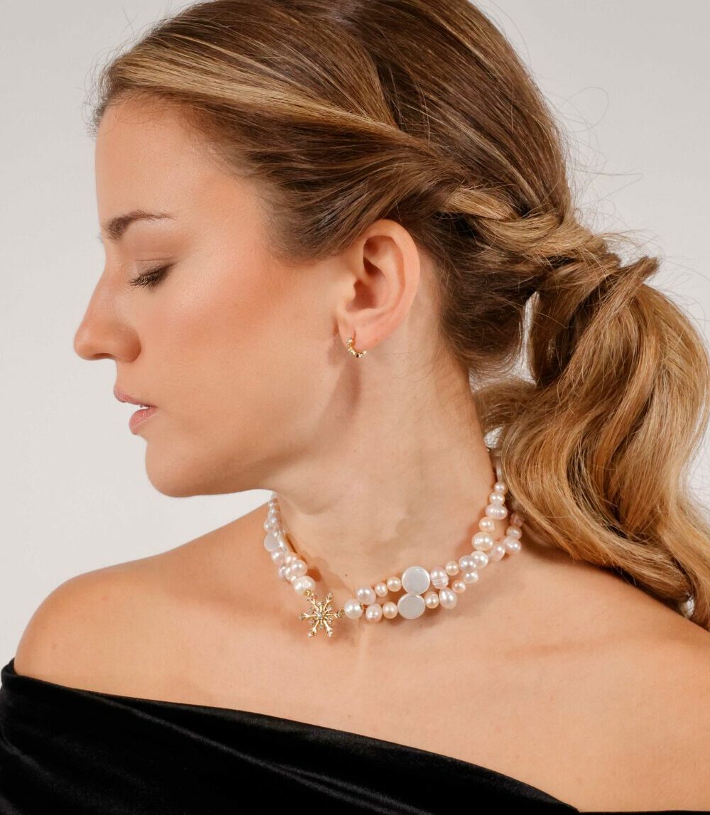 Choker de novia Hermes