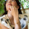Pulsera Rizada con inicial