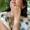 Pulsera Rizada con inicial