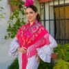 mantoncillo Rosario fucsia
