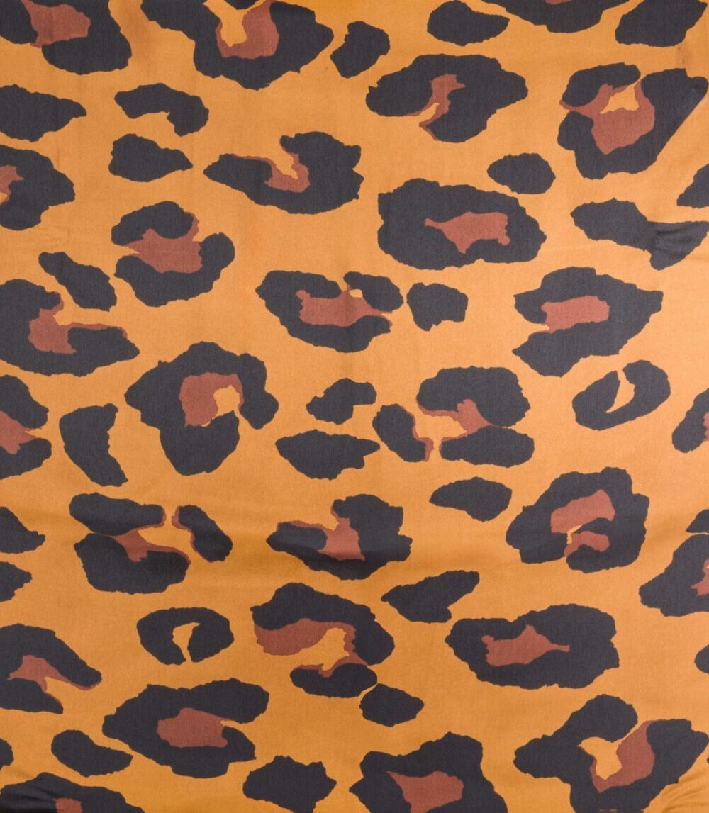 Pañuelo animal print marrón