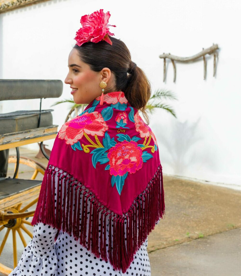 Pendientes Flamenca Mar Coral