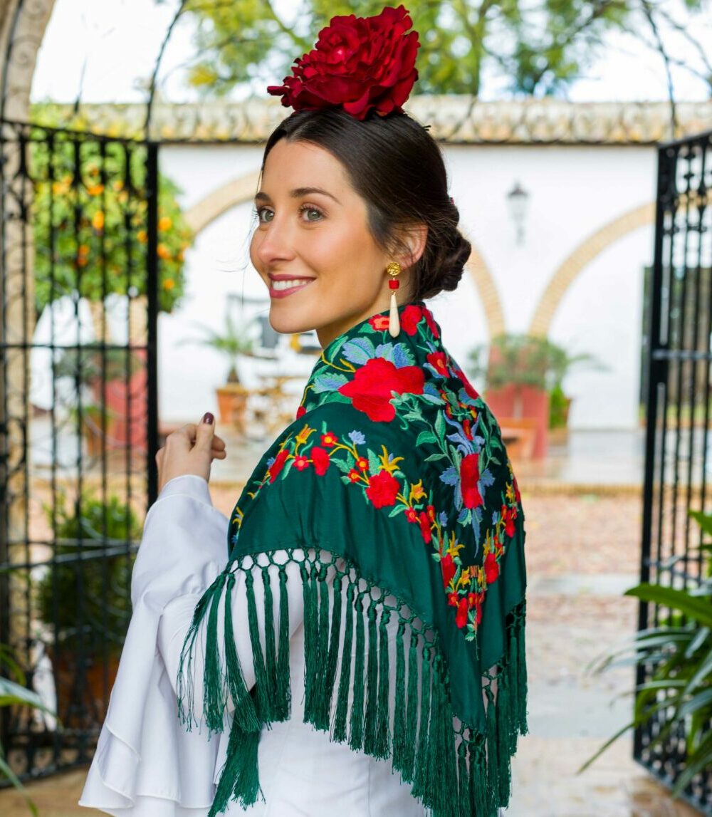 Pendientes Flamenca María