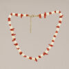 Collar Hueso y Coral