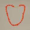 Collar de coral natural rojo o naranja, waterproof y hipoalergénico. Un must del verano 2025 para combinar o llevar solo. ¡Hecho para brillar!
