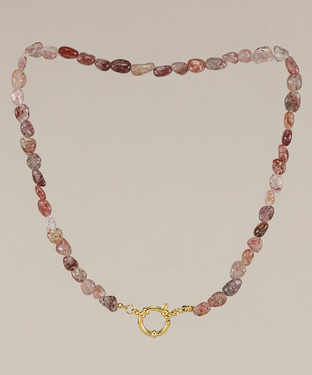Collar Azores fresa