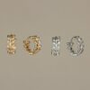 Pendientes aro Laurel