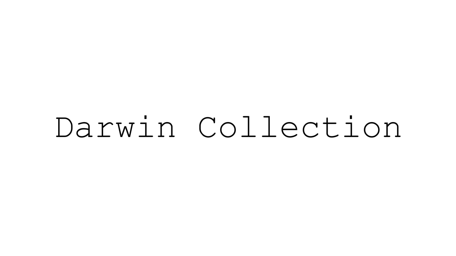 Darwin Collection 