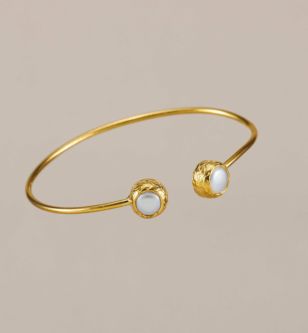Brazalete oro Jazmín