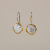 Pendientes oro Jazmín