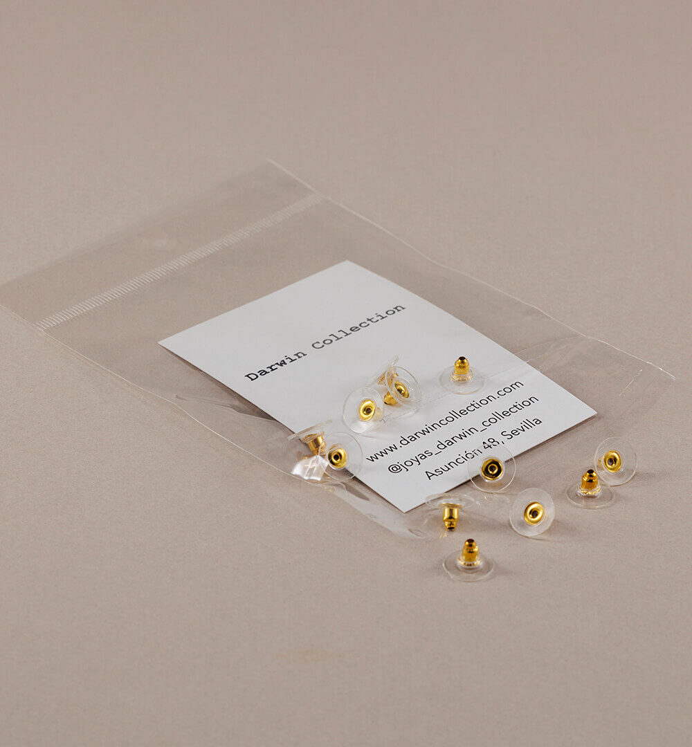 Juego de cierres de silicona para pendientes