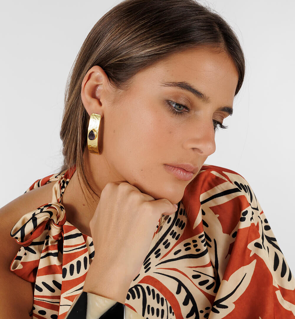 Pendientes oro Calista
