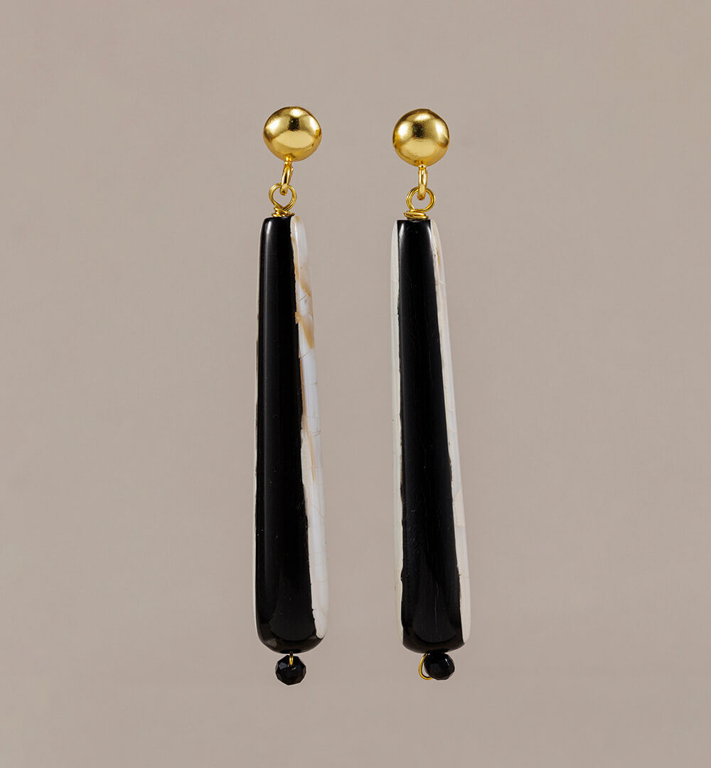 Pendientes Rayas Dual