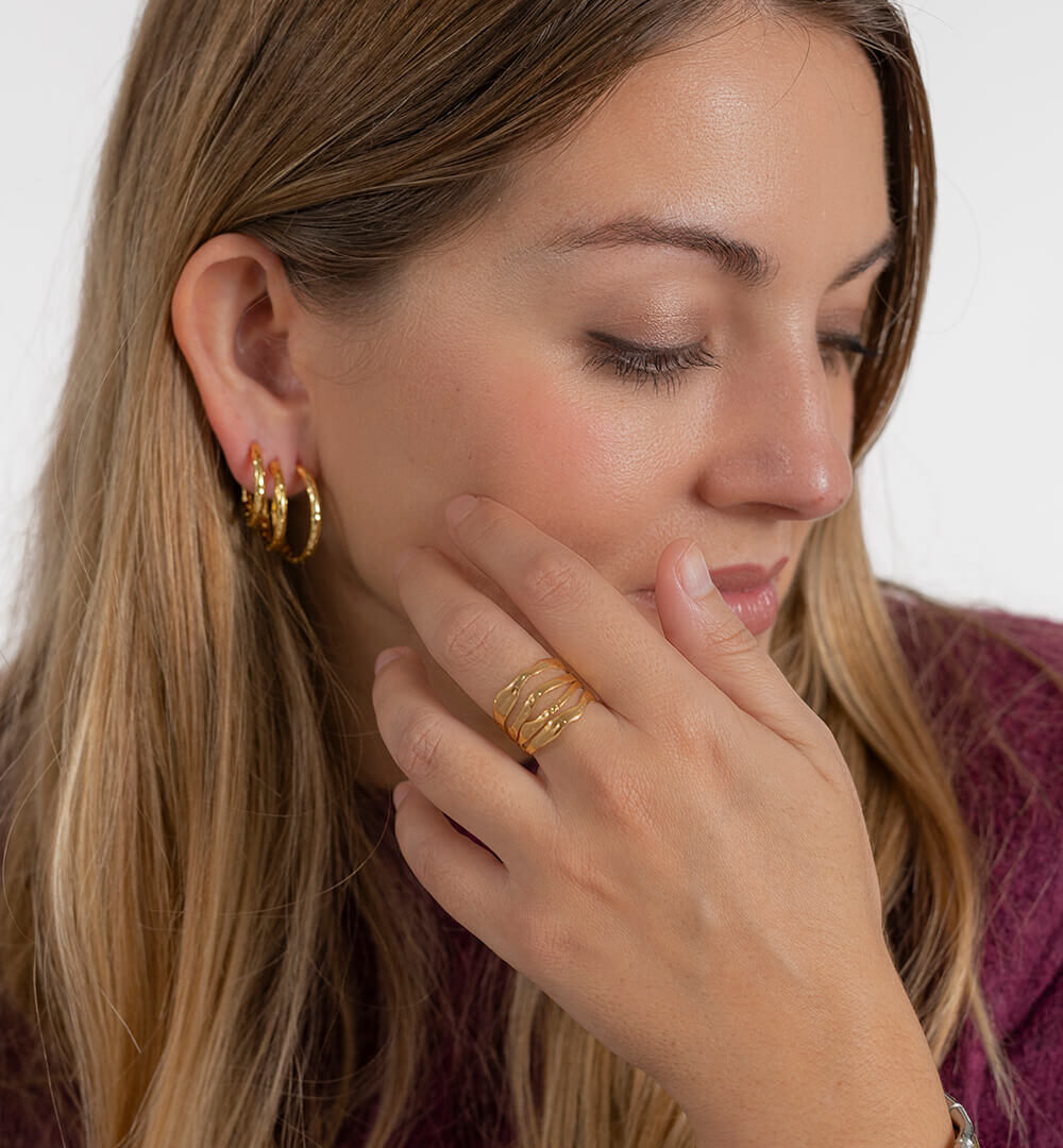 Pendientes aro Arena