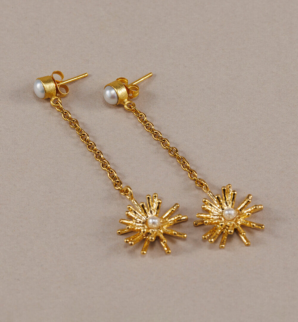 Pendientes oro Teodora