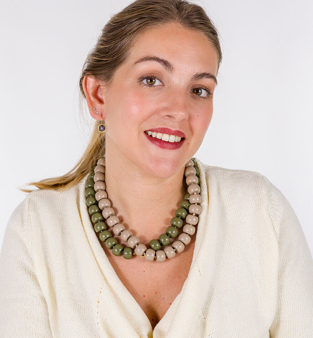 Pendientes oro Jacaranda