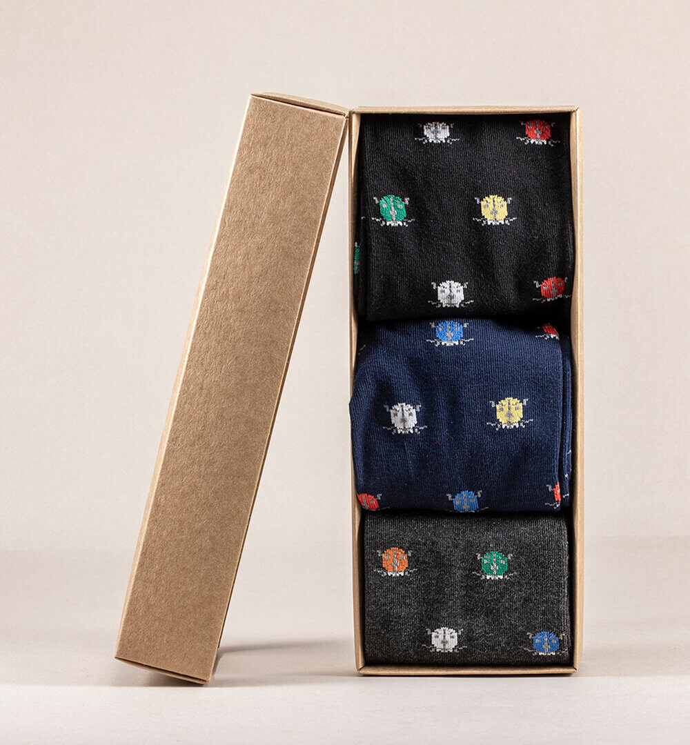 Pack calcetines mariquitas