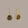 Pendientes oro Jacaranda