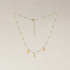 Cadena Briana personalizada con 3 iniciales