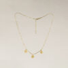 Cadena Caribe personalizada con 3 iniciales