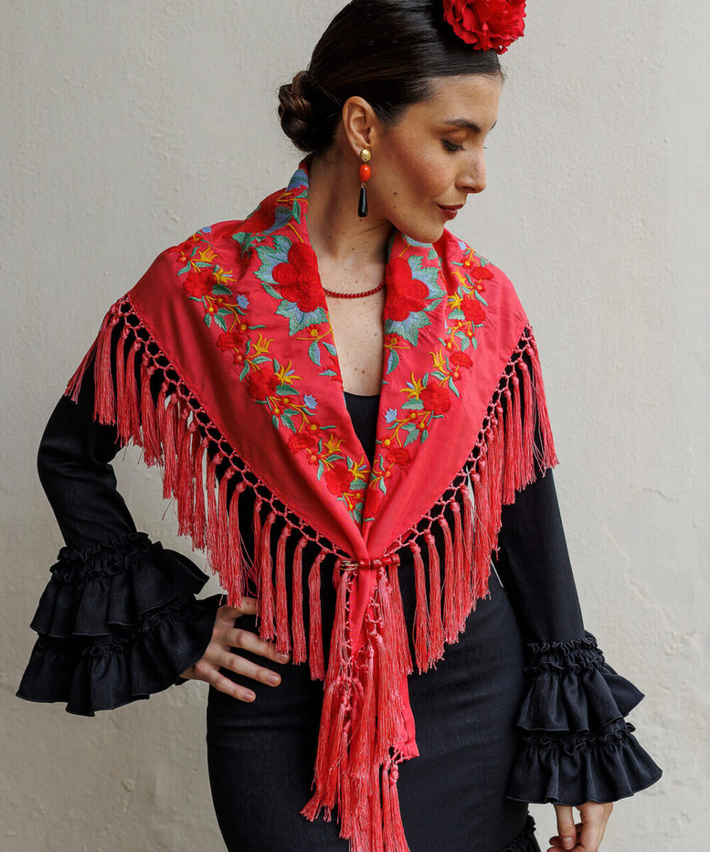 Look flamenca coral