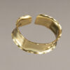 Brazalete oro ondas