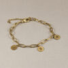 Pulsera personalizada con 3 iniciales