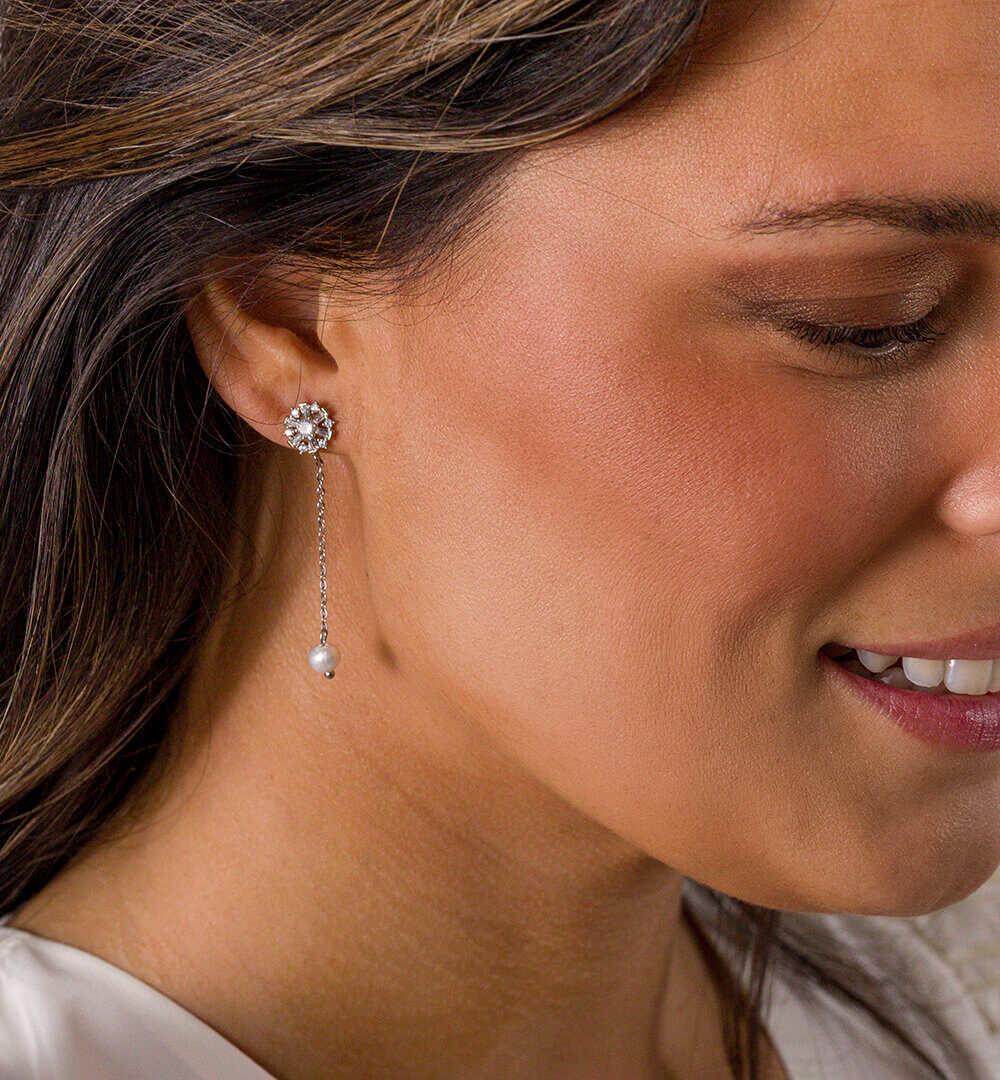 Pendientes novia Bridgerton