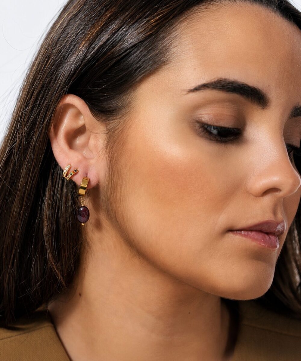 Pendientes aro Bali