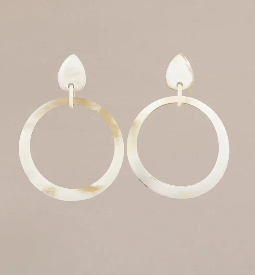 Gif. Pendientes aro Loles