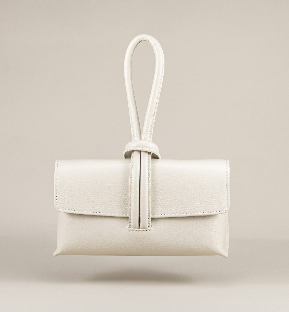 Bolso piel Andrius beige