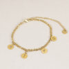 Pulsera Cartier personalizada con 4 iniciales