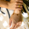 Pulsera Pilar personalizada con 3 iniciales