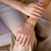 Pulsera Cartier personalizada con 2 iniciales