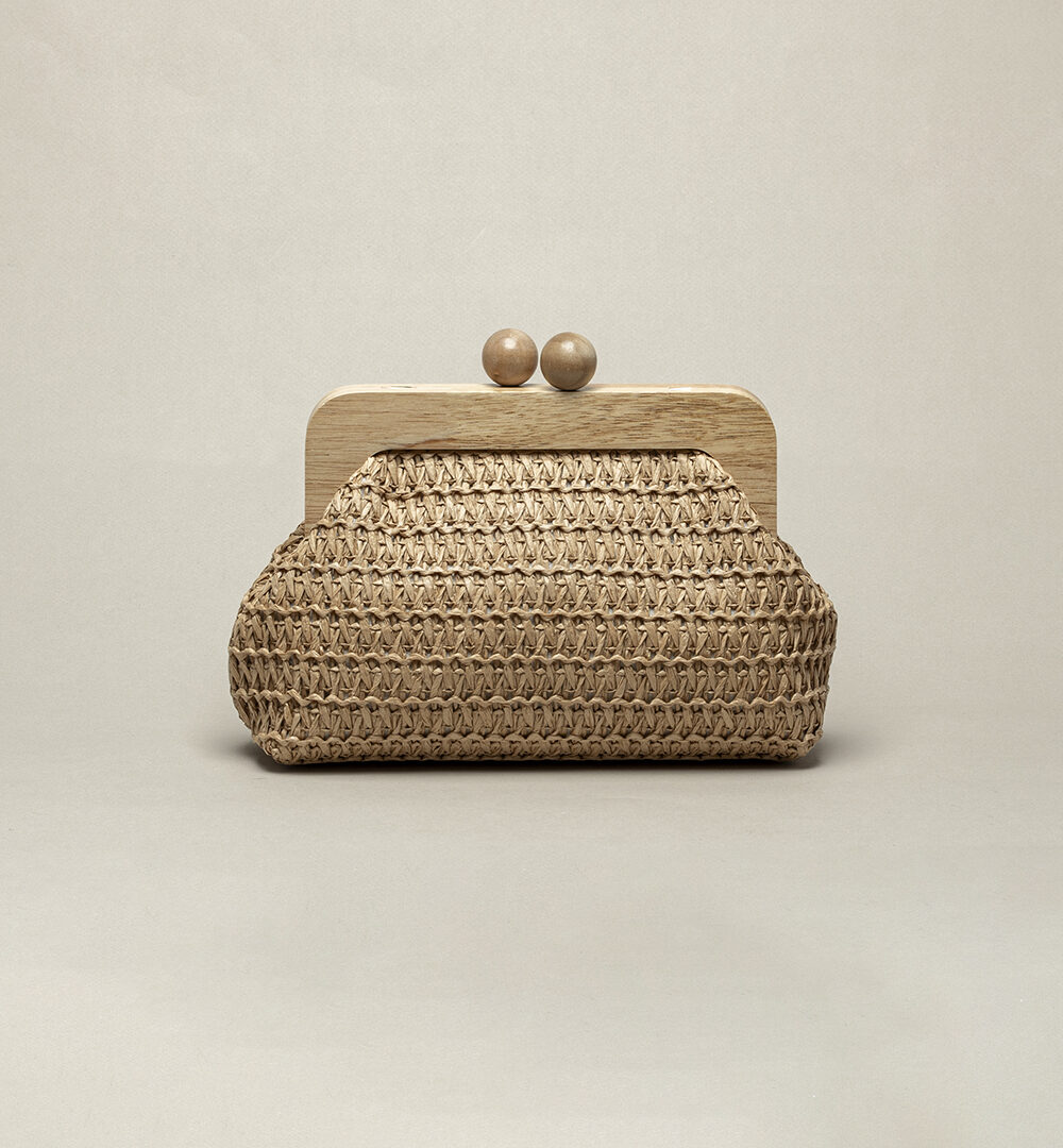 Bolso de mano rafia Capri