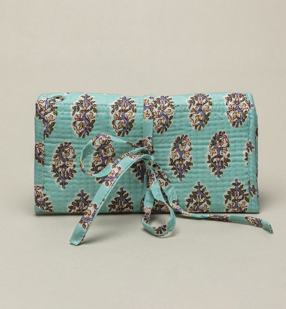 Joyero Jaipur turquesa