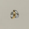 Ear cuff bicolor Ondas